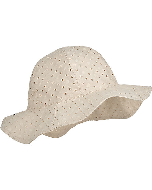 Liewood Cappellino Reversibile in Seersucker Amelia - Sabbia Cappelli Estivi
