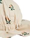 Liewood Cappellino Reversibile in Seersucker Amelia - Sabbia - Pesche Cappelli Estivi