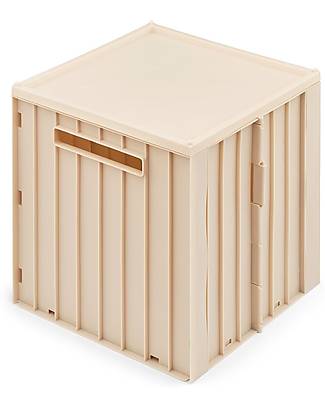 Liewood Cassetta Portaoggetti con Coperchio Elijah - Apple Blossom - 31,5x30,5 x32 cm Contenitori Portaoggetti