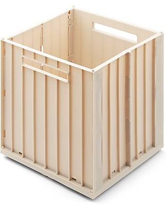 Liewood Cassetta Portaoggetti con Coperchio Elijah - Apple Blossom - 31,5x30,5 x32 cm Contenitori Portaoggetti