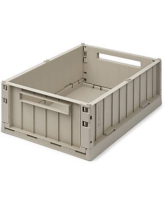 Liewood Cassetta Portaoggetti Weston Large - Sabbia - 36x50x19 cm Contenitori Portaoggetti