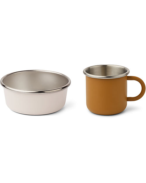 Liewood Chandler set - Caramello e Sabbia Set Pappa