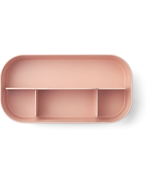 Liewood Contenitore Organizer Valeria - Rosa - 4 Scomparti - Plastica Riciclata! Contenitori Portaoggetti
