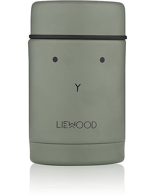 Liewood Contenitore Termico Cibo in Acciaio Inossidabile Nadja - Coniglio Verde - 250 ml Contenitori Termici