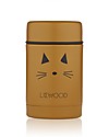 Liewood Contenitore Termico Cibo in Acciaio Inossidabile Nadja - Gatto Senape - 250 ml Contenitori Termici
