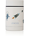 Liewood Contenitore Termico Cibo in Acciaio Inossidabile Nadja - Spazio/Sabbia - 250 ml Contenitori Termici