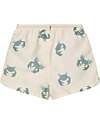 Liewood Costume a Pantaloncino Aiden - Granchi - Sabbia - Materiale Riciclato Boxer Mare