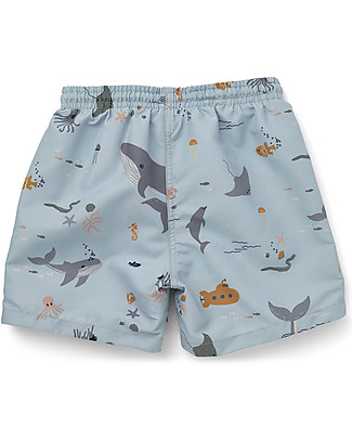 Liewood Costume a Pantaloncino Duke - Creature del Mare Costumi Anti Uv