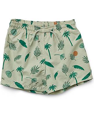 Liewood Costume a Pantaloncino Duke - Giungla e Verde Pastello Boxer Mare