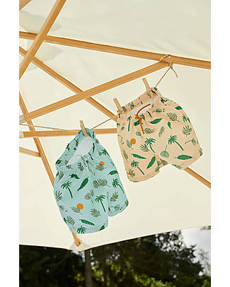 Liewood Costume a Pantaloncino Duke - Giungla e Verde Pastello Boxer Mare