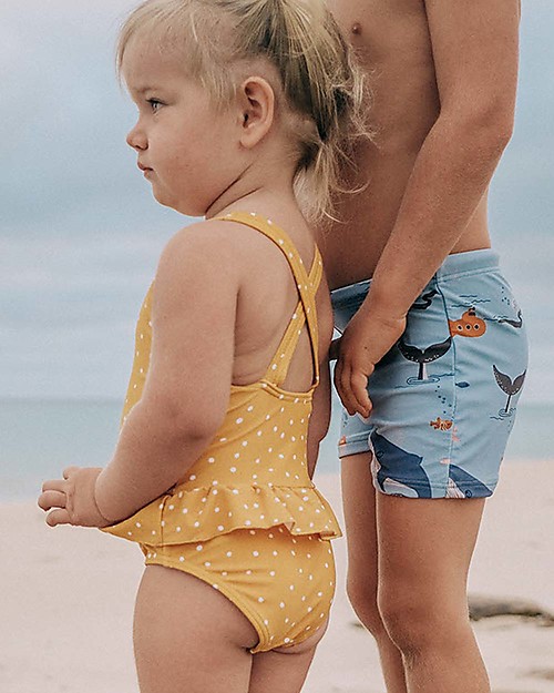 Liewood Costume a Pantaloncino Otto - Creature del Mare - UV 50+ Boxer Mare