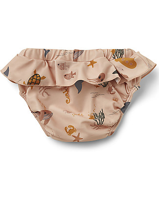 Liewood Costume Bimba Elise - Creature del Mare Rosa Costumi Due Pezzi