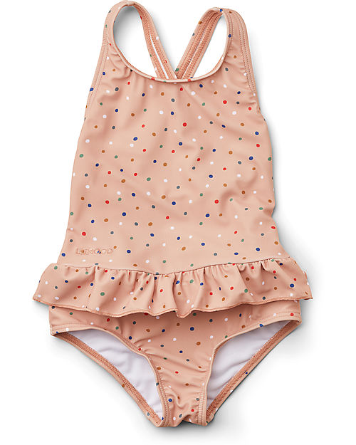 Liewood Costume da Bagno Intero Amara - Confetti/Pale Tuscany Mix - UV 50+ Costumi Interi