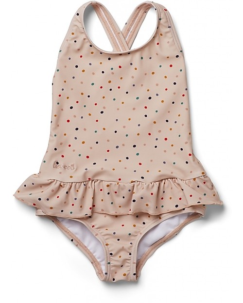 Liewood Costume da Bagno Intero Amara - Coriandoli Mix - UV 50+ Costumi Interi