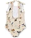 Liewood Costume da Bagno Intero Bitte - Creature del Mare/Sabbia - UV 50+ Costumi Interi