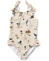 Liewood Costume da Bagno Intero Bitte - Creature del Mare/Sabbia - UV 50+ Costumi Interi