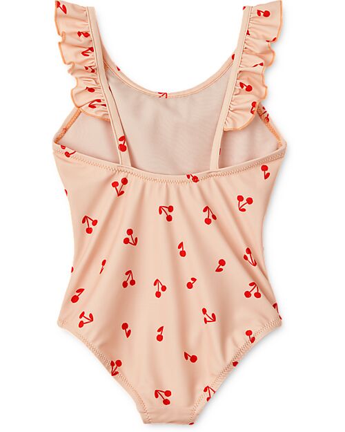 Liewood Costume Intero Kallie - Ciliegie - UV 40+ - Materiale Riciclato Costumi Interi