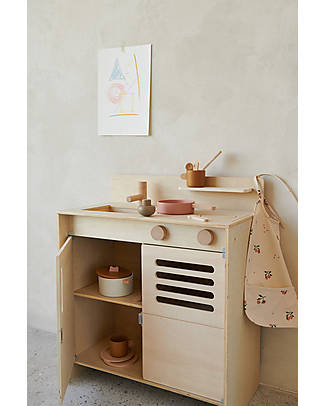 Liewood Cucina Giocattolo Mario - Naturale - 100% Faggio e Compensato Cucine Giocattolo