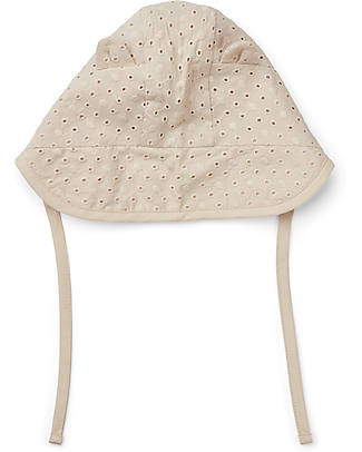 Liewood Cuffietta Bebè Estiva Rae - Sabbia - 100% Cotone Bio Cappelli Estivi