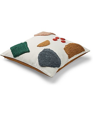 Liewood Cuscino Belton - Geometric Multi Mix - 50 x 50 cm - Cotone Bio Cuscini Arredo_