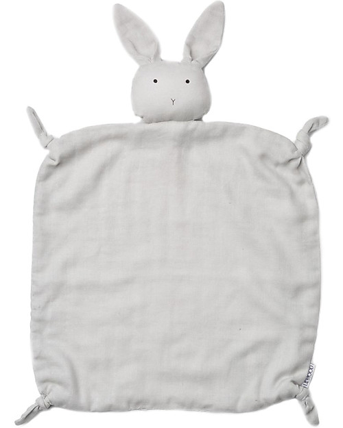 Liewood Doudou Agnete, Coniglio Grigio - 100% Cotone Biologico Doudou