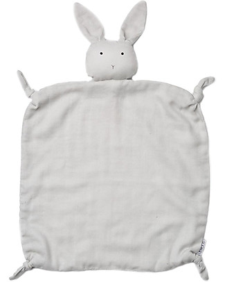 Liewood Doudou Agnete, Coniglio Grigio - 100% Cotone Biologico Doudou