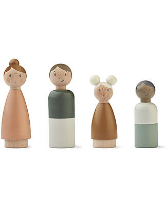 Liewood Famiglia di Bambole Lotta - Multi Mix Bambole