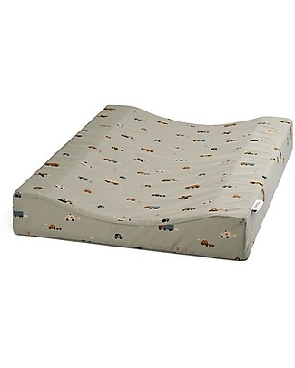 Liewood Fasciatoio Fritz - Vehicles/Dove Blue Mix - 65 x 50 cm Fasciatoi_