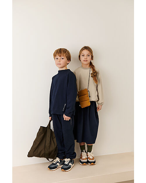 Liewood Felpa Alvis - Classic Navy - Cotone Bio GOTS Felpe