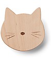 Liewood Gancio Appendiabiti Ida, Gatto Natural - Legno di Faggio Appendiabiti