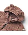 Liewood Giacca in Pile con Orecchie Mara - Ciliegie - Rosa Scuro - 100% Materiale Riciclato Giacche