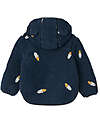 Liewood Giacca in Pile con Orecchie Mara - Razzi - Blu Navy - 100% Materiale Riciclato Giacche