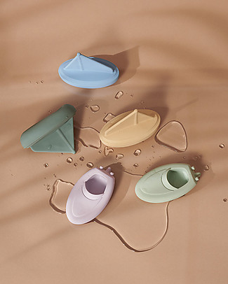 Liewood Gioco da Bagno Troels - 3 Pezzi - Verde Menta Mix Giochi Bagno