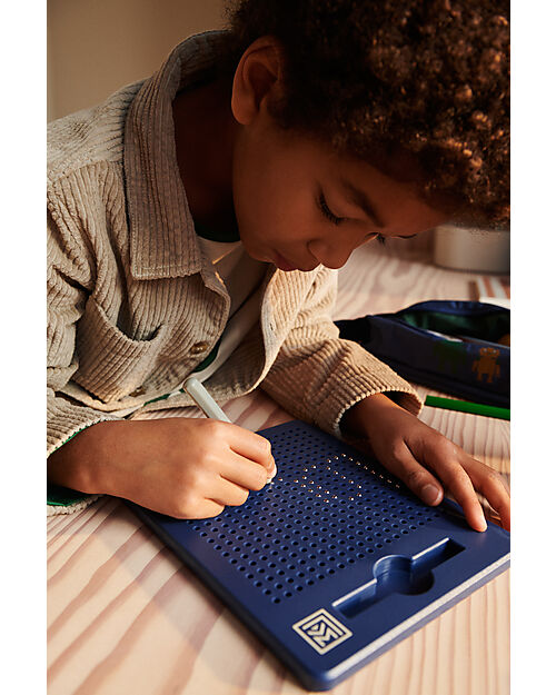 Liewood Lavagna Magnetica Annelise - Blu Indaco -  Stimola la Creatività Giochi Magnetici