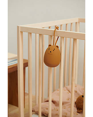 Liewood Luce LED Notturna Watson Ricaricabile - Orso - Caramello - Guscio 100% Silicone Lampade da Notte