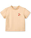 Liewood Maglia a Maniche Corte Sixten - Ciliegie - 100% Cotone Bio T-shirt