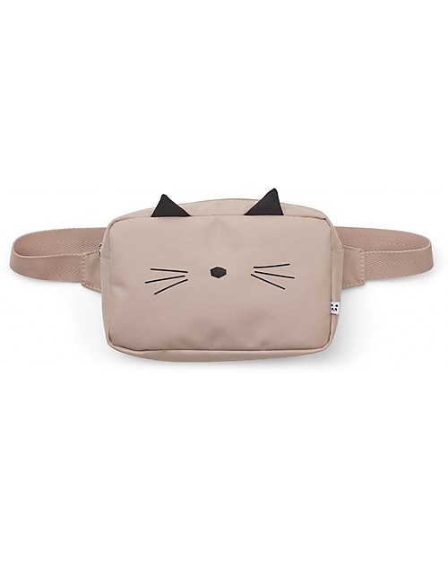 Liewood Marsupio Kendall - Gatto Rosa - 100% materiale riciclato! Marsupi