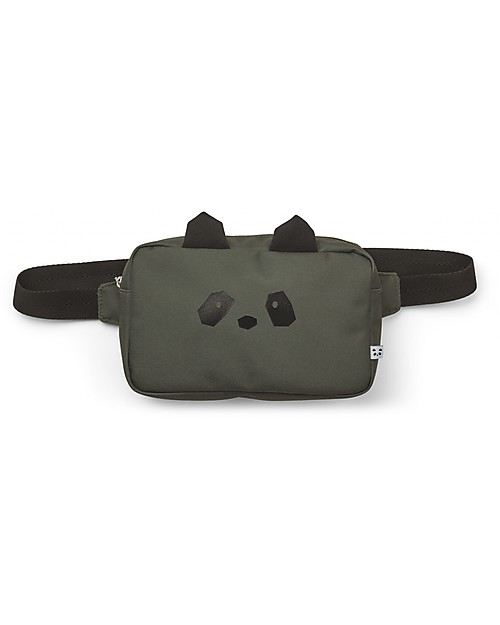 Liewood Marsupio Kendall - Panda Verde - 100% materiale riciclato! Marsupi