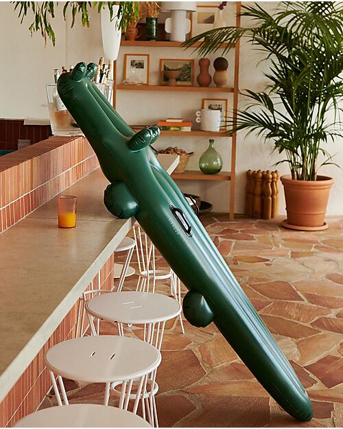 Liewood Materassino Gonfiabile Harlow - Coccodrillo - Verde Scuro Giochi da Spiaggia