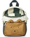 Liewood Mini Zaino Saxo per Bambini - Mr Orso/Golden Caramel Multi Mix Zaini Scuola
