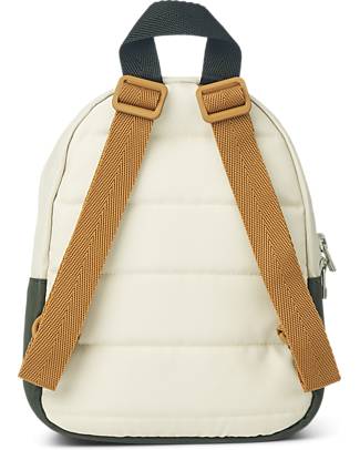 Liewood Mini Zaino Saxo per Bambini - Mr Orso/Golden Caramel Multi Mix Zaini Scuola