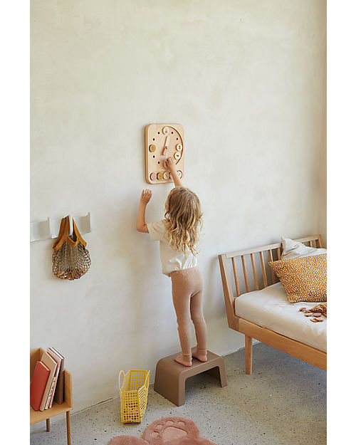 Liewood Orologio Giocattolo Yelena in Legno - Rosa Multi Mix Giochi Montessoriani