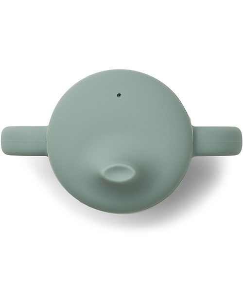 Liewood Pacco da 2 Tazze Sippy con Beccuccio e Manici Neil Cup - Verde Menta - 150 ml Tazze