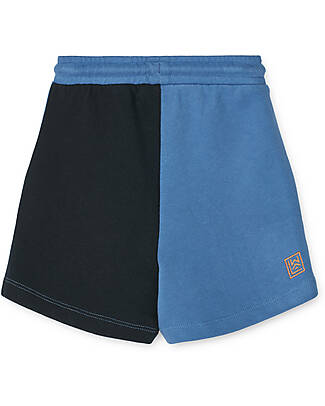 Liewood Pantaloncini Corti Gram - Midnight Navy Mix - 100% Cotone Bio GOTS Pantaloni Corti