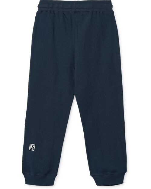 Liewood Pantalone da Tuta Marny - Classic Navy - Cotone Bio GOTS Pantaloni Lunghi