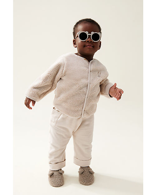 Liewood Pantofole in Pile con Orecchie Maui - Beige Pantofole