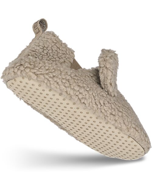 Liewood Pantofole in Pile con Orecchie Maui - Beige Pantofole