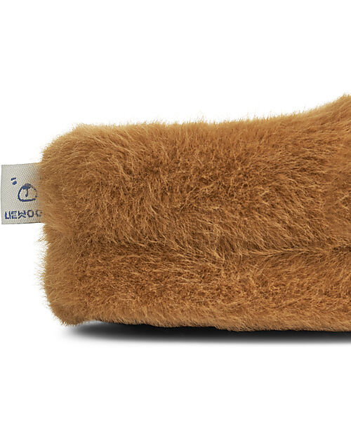Liewood Pantofole Peluche Aviaja - Orso - Caramello Pantofole