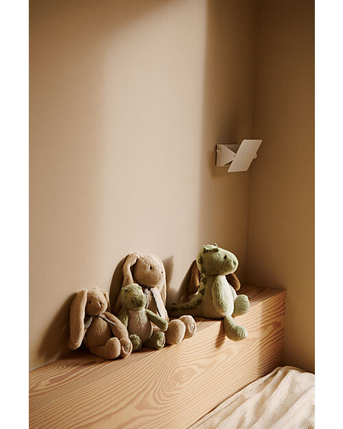 Liewood Peluche Berto il Coccodrillo - Verde - 23 cm - Materiale Riciclato Peluche