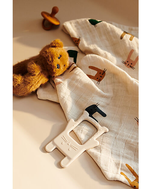 Liewood Peluche Binnie l'Orsetto - Caramello - 16 cm - Materiale Riciclato Peluche